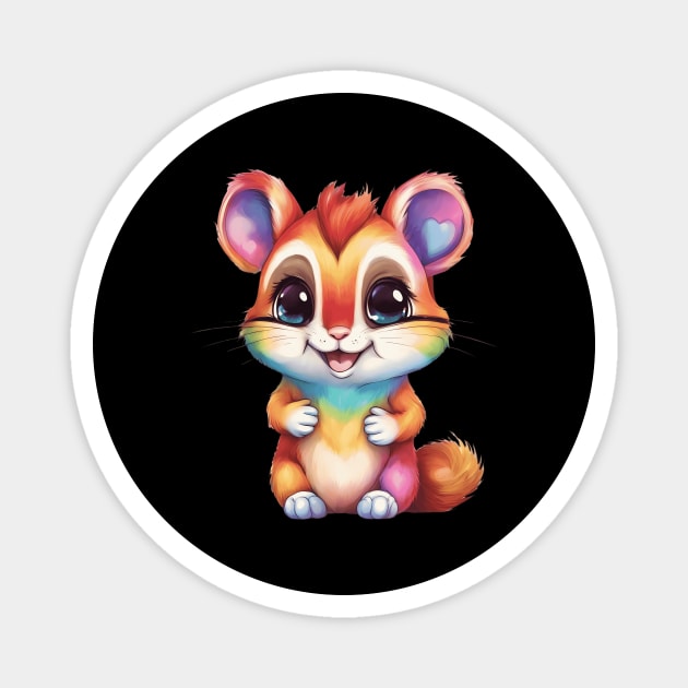 Valentine Chipmunk Magnet by animegirlnft